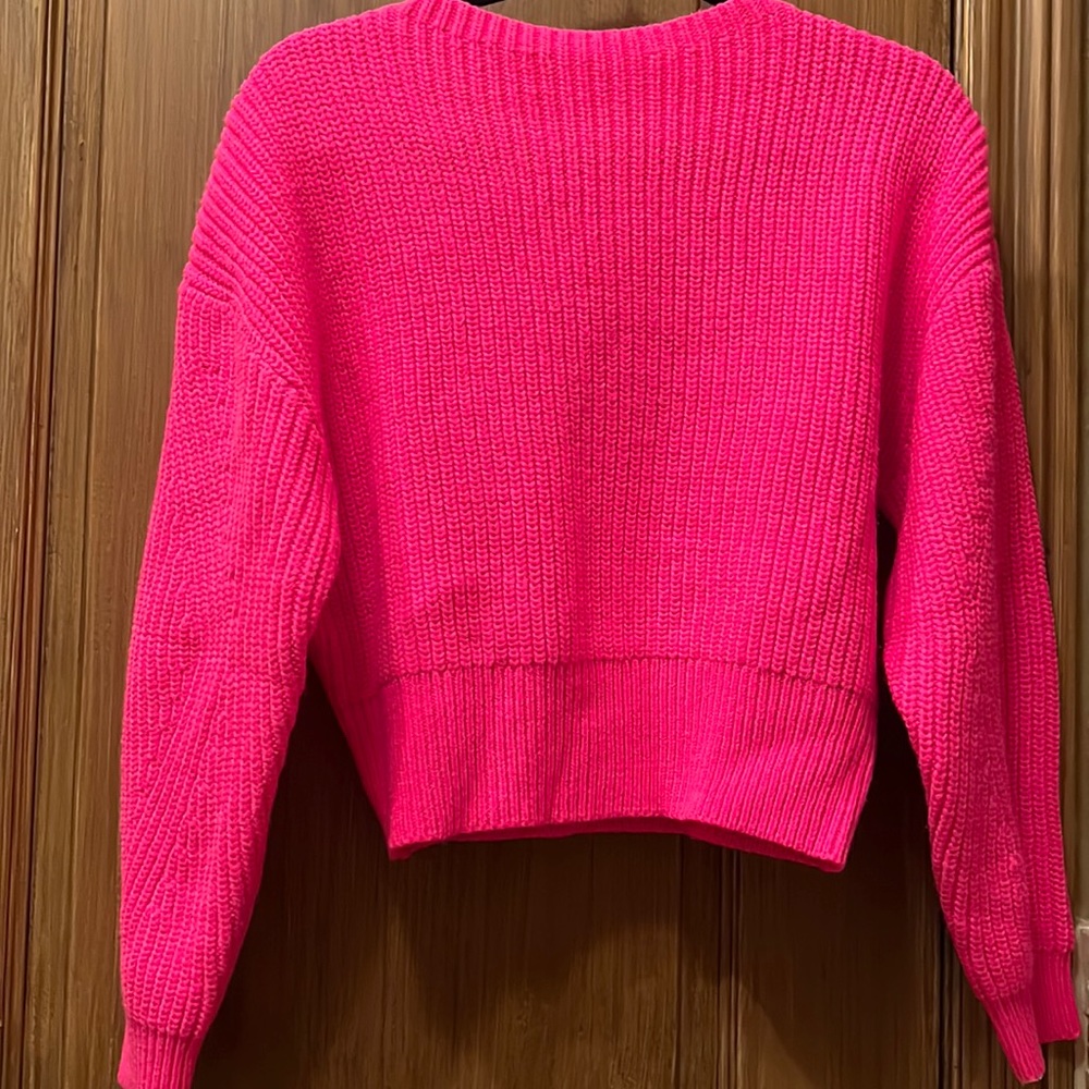 ZARA long sleeve crew neck sweater sweater size small